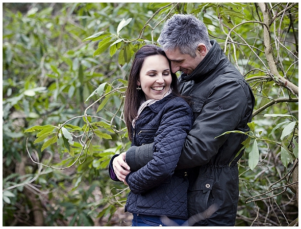 Birmingham wedding photographer Woodland Engagement shoot