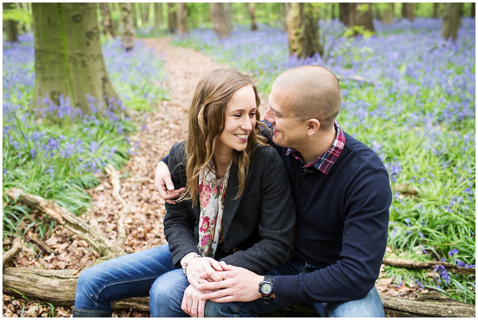 Bluebell Engagement Shoot