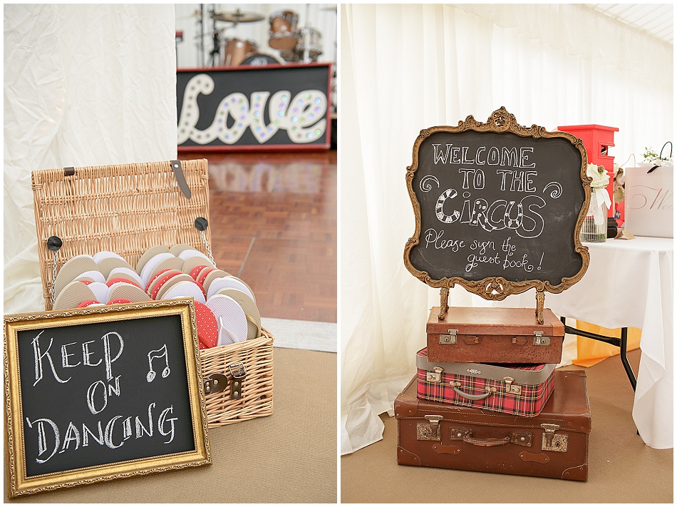 circus themed wedding 