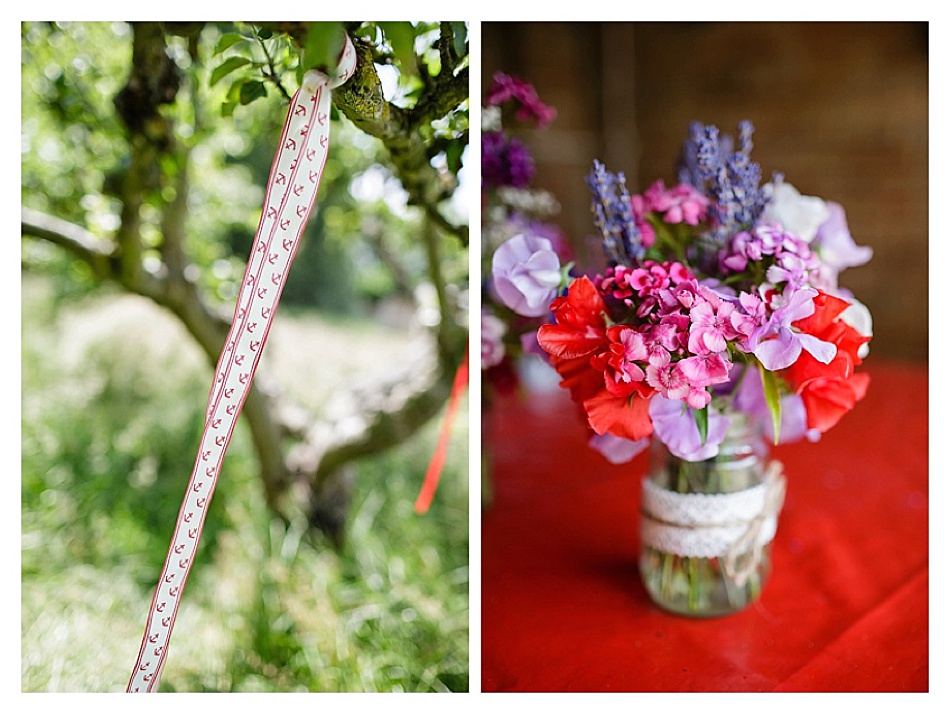 colourful wedding 