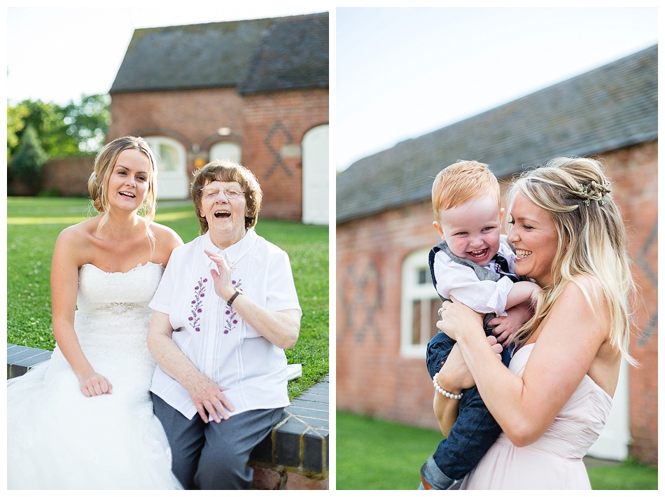 natural wedding photography at Alrewas Hayes