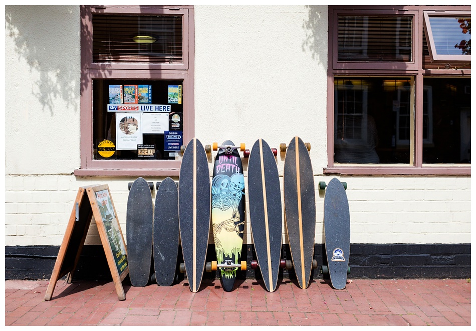 skateboard wedding