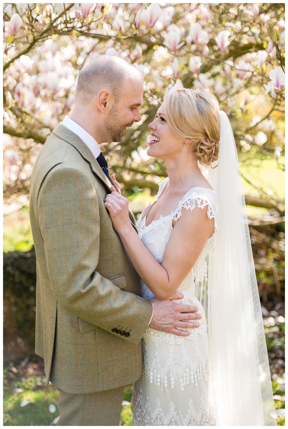 Spring wedding at Ettington Park