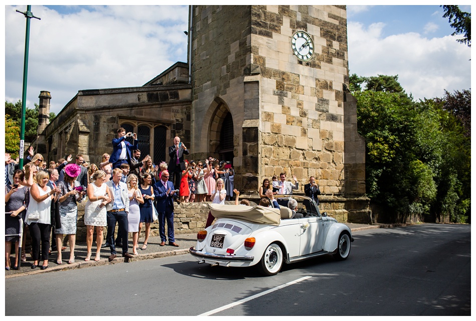 VW Beetle Bride & Groom