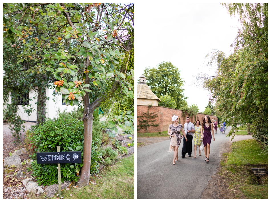 colourful marquee wedding at home