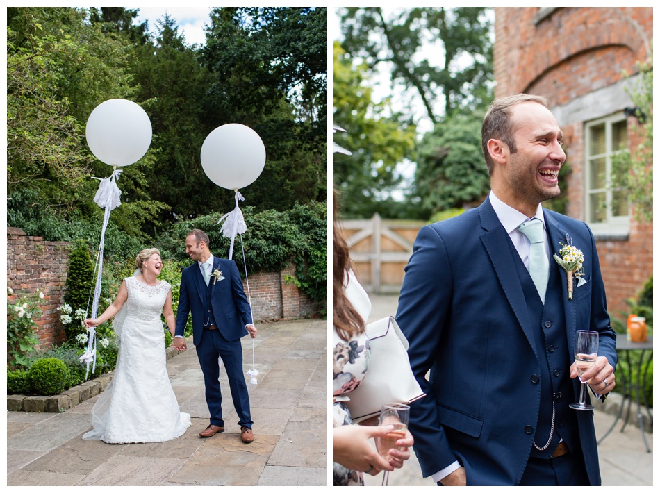 Wedding photographer at Shustoke Barn, Warwickshire