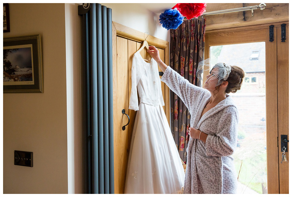 bride getting ready