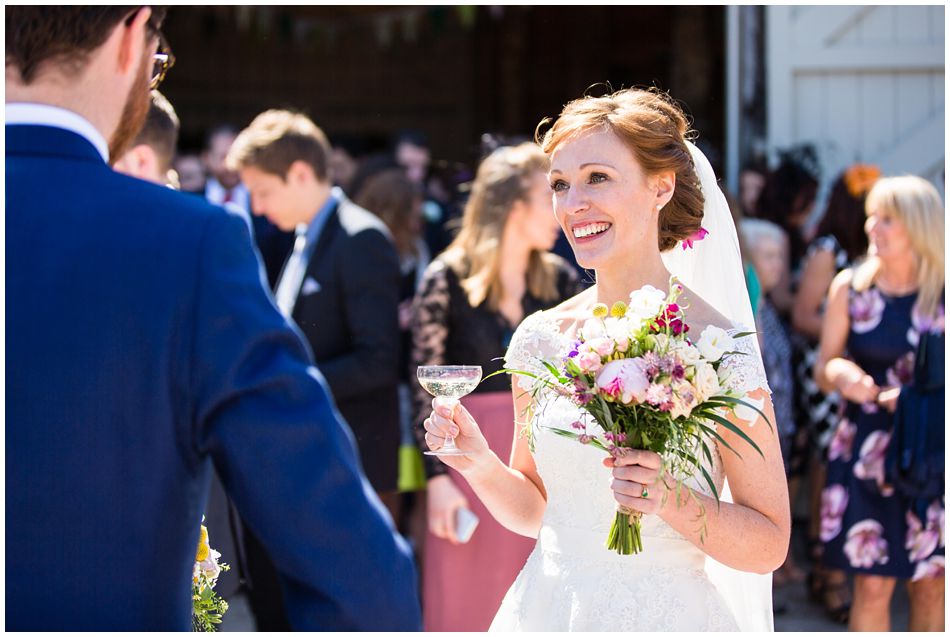 relaxed wedding photography at Pimhill Barn