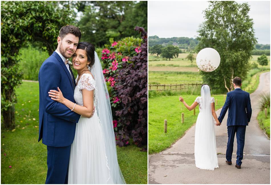 wedding photography at The Ashes Endon