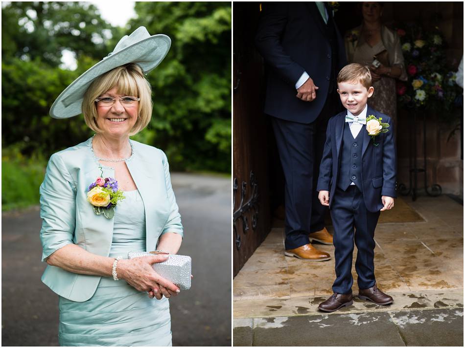 wedding photography at St Peters Church, Little Aston