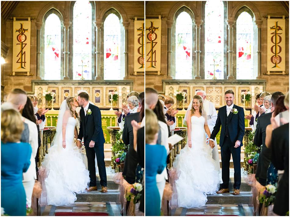 wedding at St Peter's, Little Aston, Sutton Coldfield