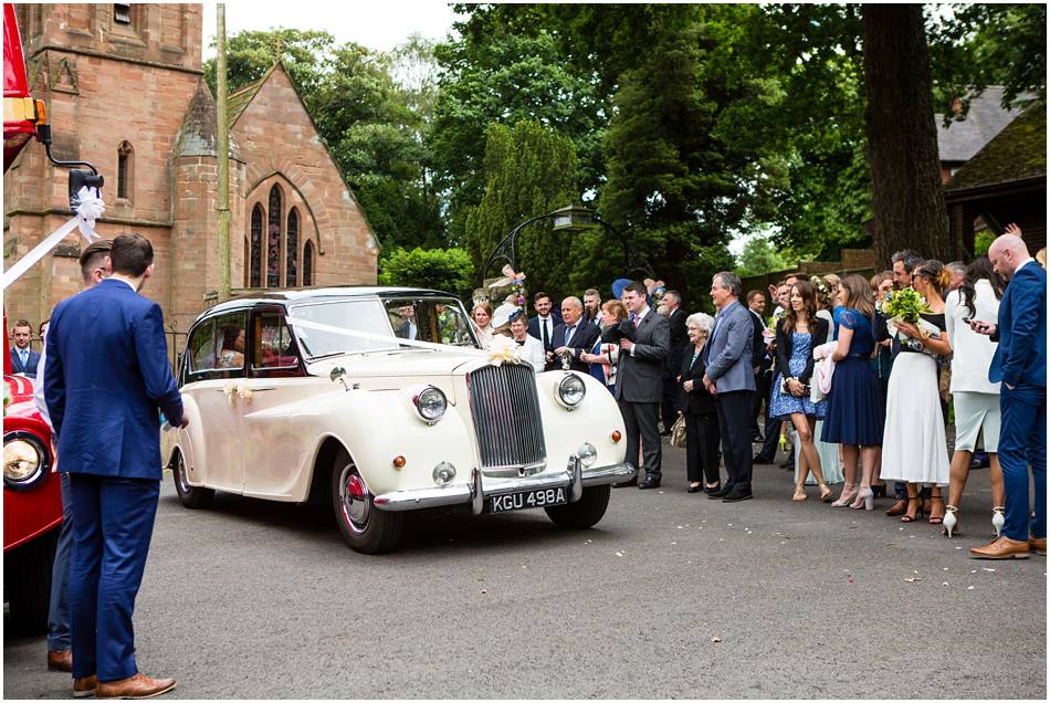 St Peter's Church, Little Aston, Wedding