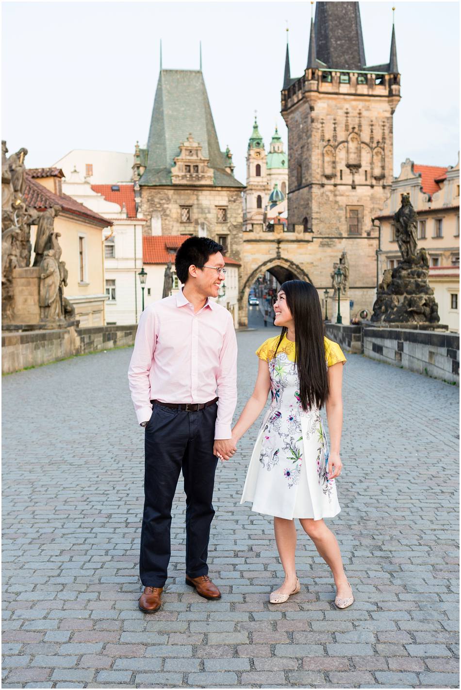 Prague pre wedding shoot