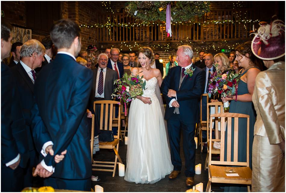 cosy autumn wedding at curradine barns