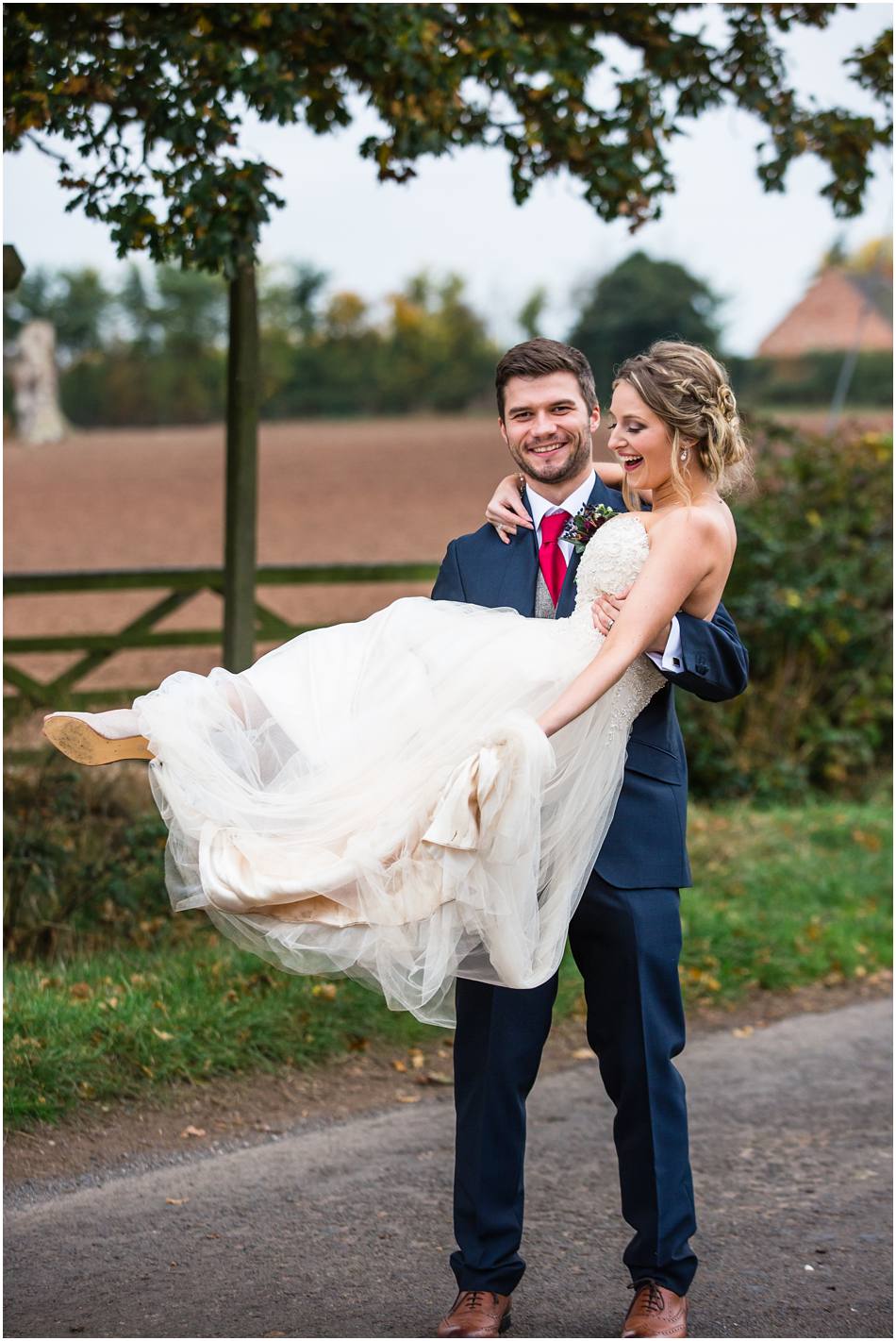 Cosy Autumn wedding at Curradine Barns