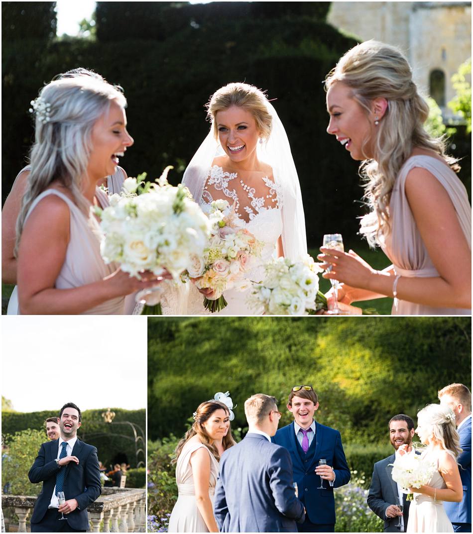 Natural storytelling wedding photography Sudeley Castle