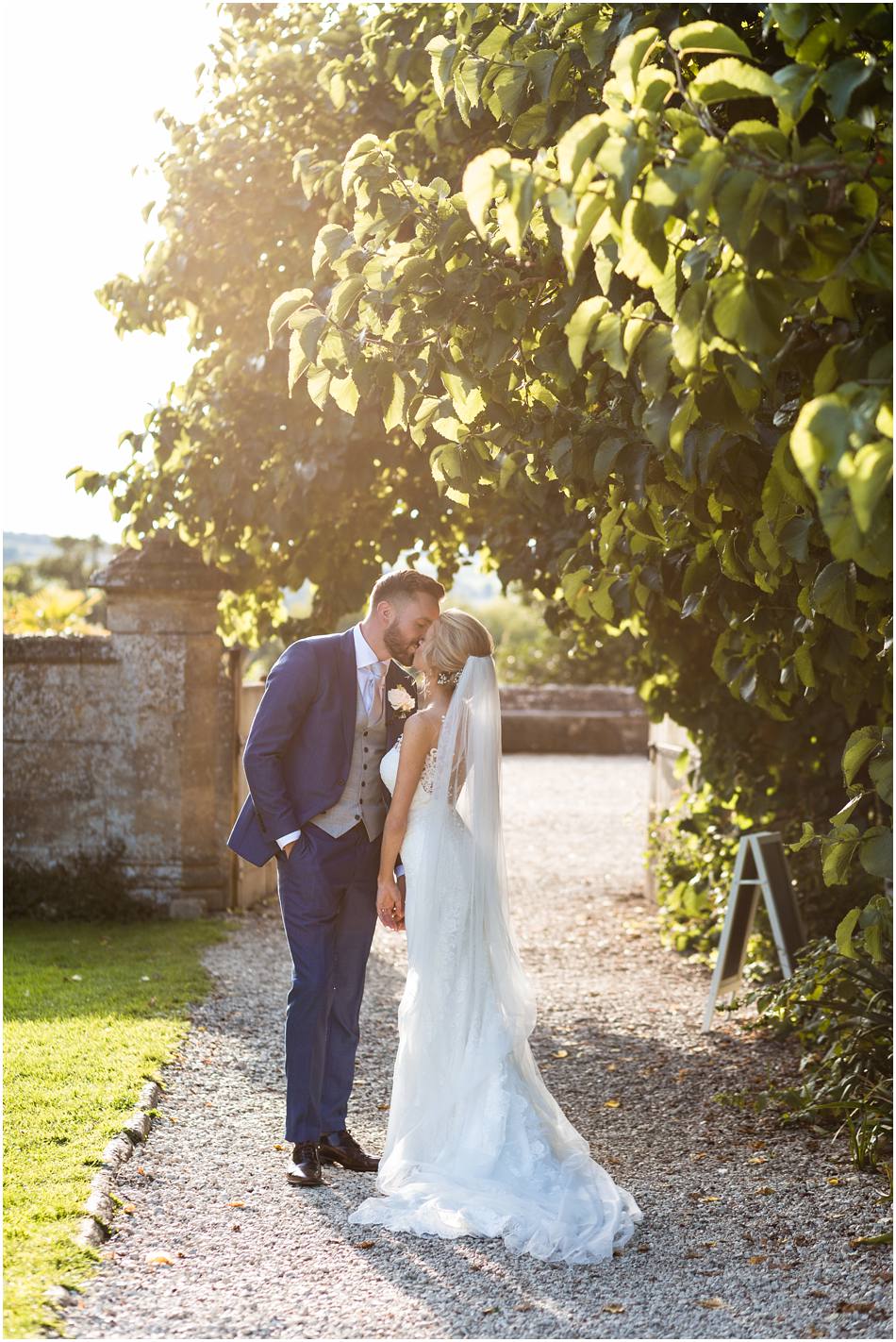 Couple portraits at a Sudeley Castle wedding