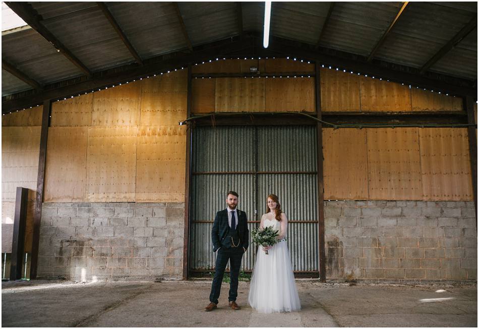 Curradine Barns Wedding Photography; vintage style Bride with Bearded Groom