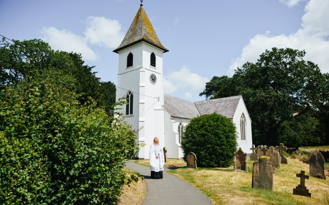 Classic Church Ceremony Iscoyd Park Wedding Reception