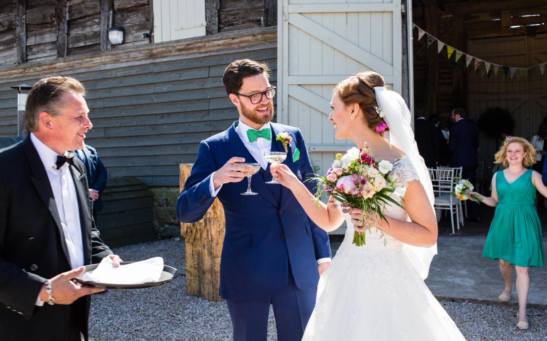 Colourful Rustic Pimhill Barn Wedding