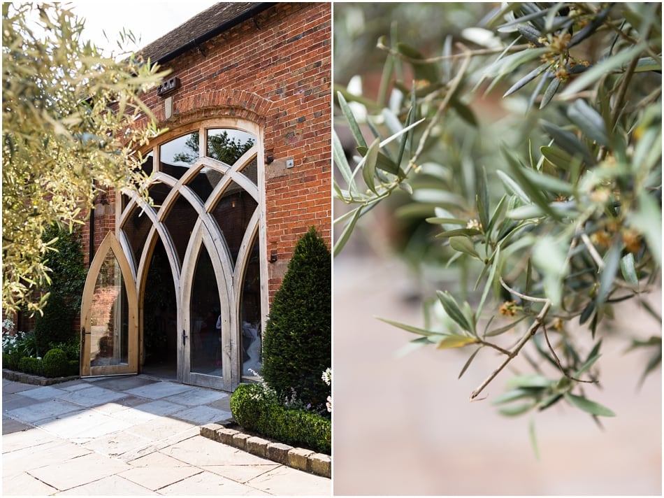 Shustoke Barn wedding photography; the courtyard