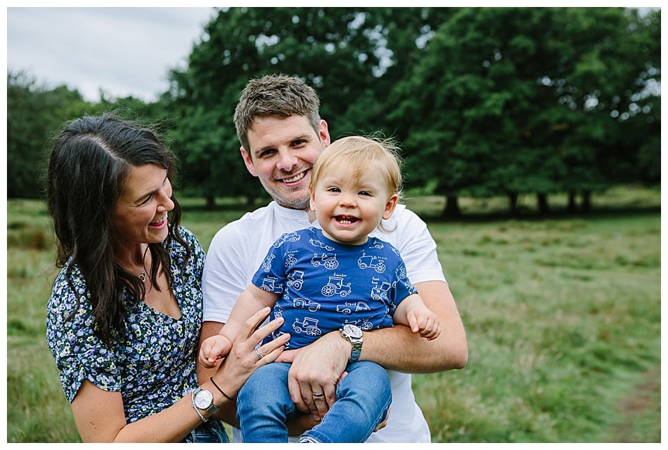 Fun family photography in Sutton Park