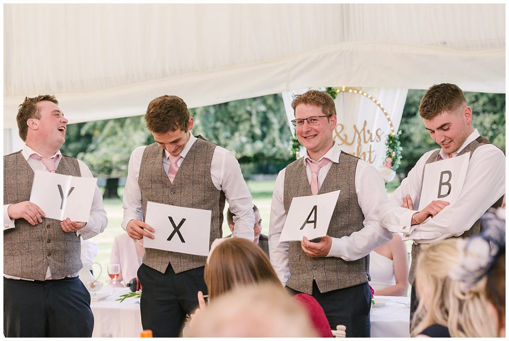 livestock farmers wedding on Staffordshire farm