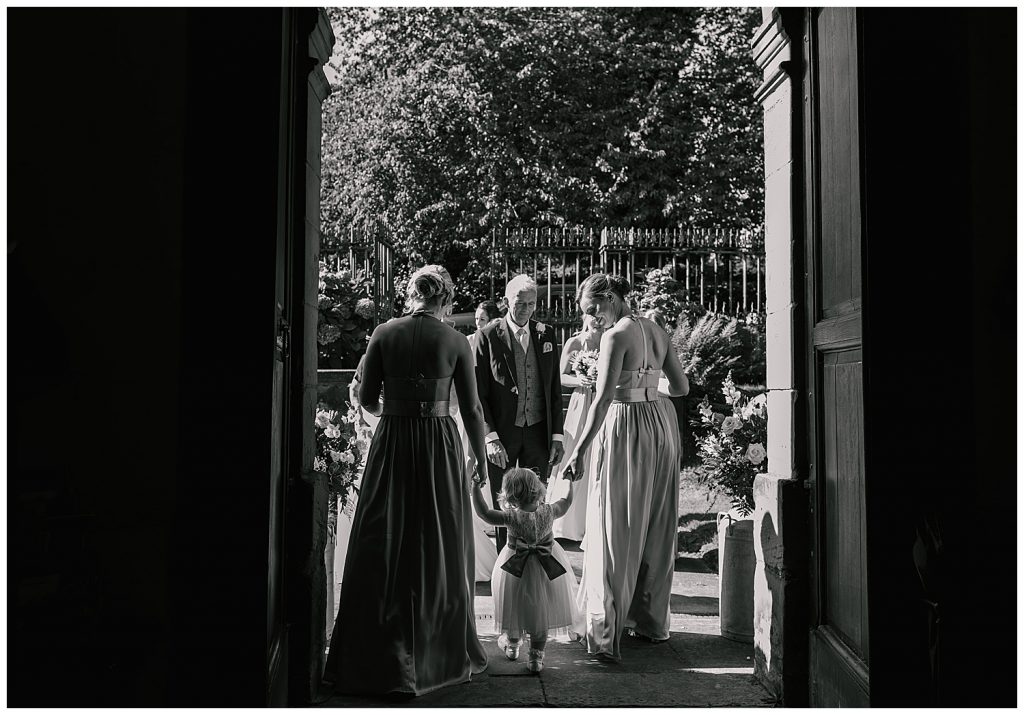 wedding photography at Ingestre Church