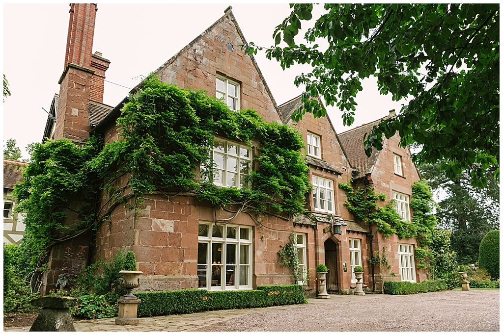 marquee wedding at home in Shropshire