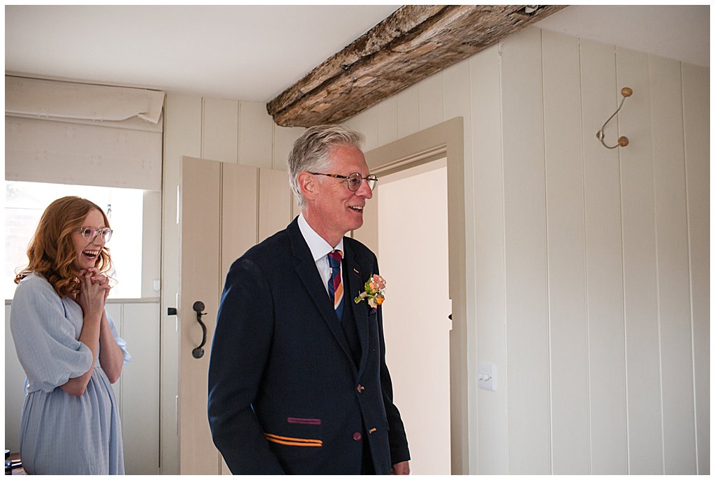 Father sees his Daughter as a Bride 