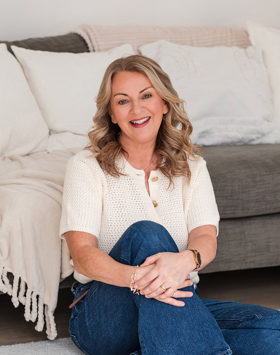 Birmingham photographer Jo Hastings in her studio