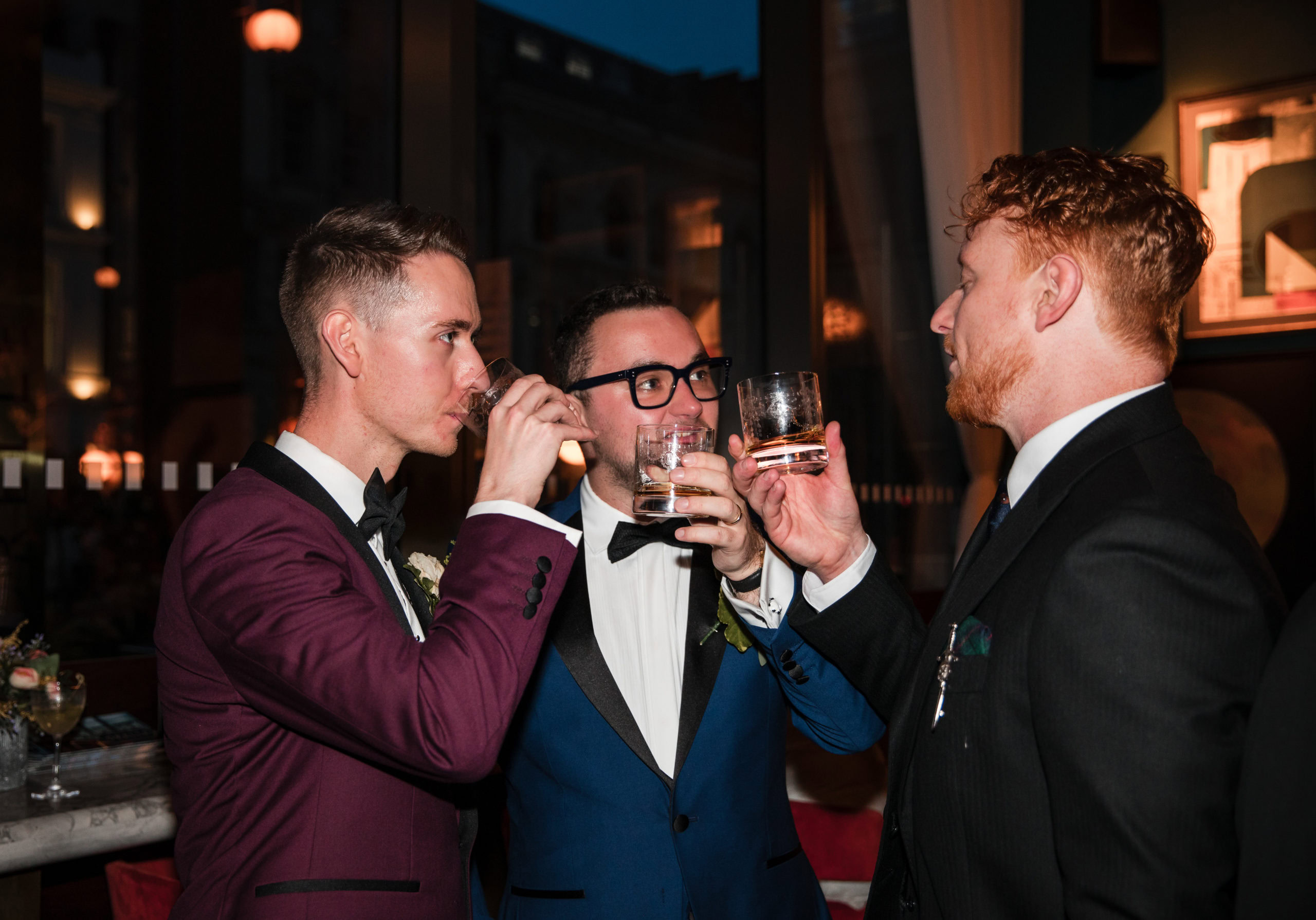 Candid photography at a same sex wedding in Birmingham