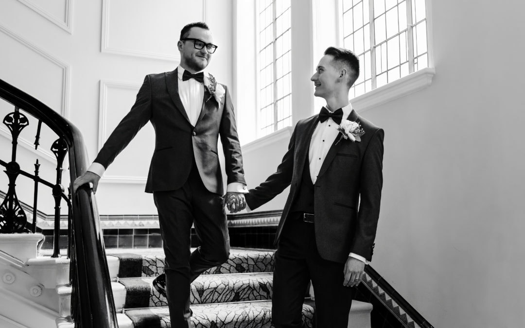 Wedding Photography The Grand Hotel Birmingham | Chris & Patrick